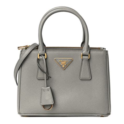 prada nube|PRADA Saffiano Small Galleria Double Zip Tote Nube.